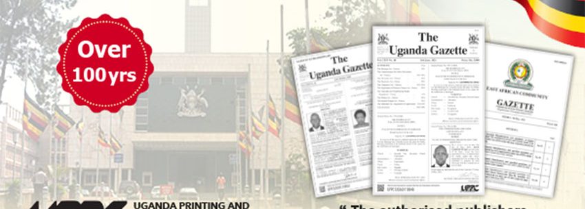 The Uganda Gazette Digitized